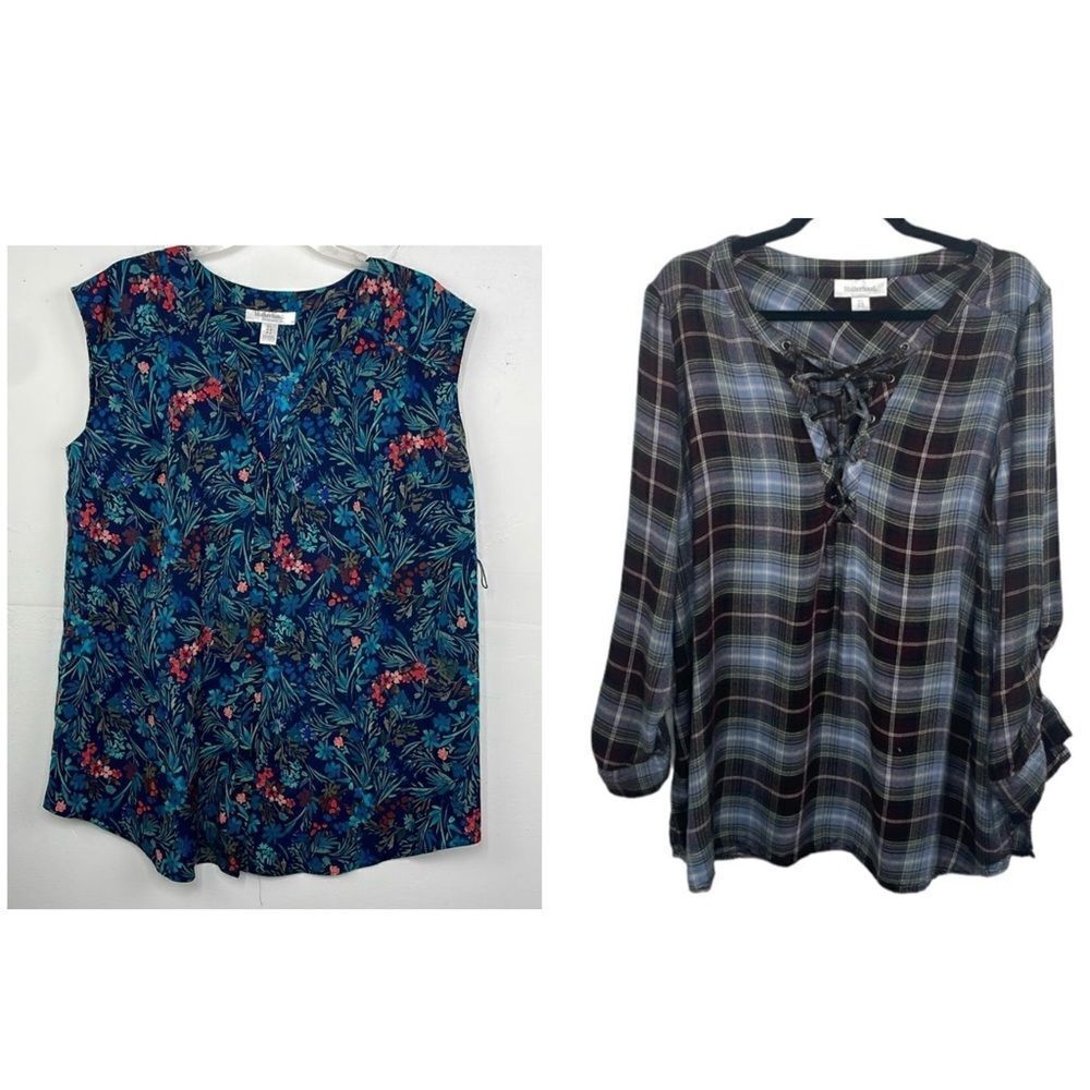 Motherhood Maternity Bundle (2) tops size Large